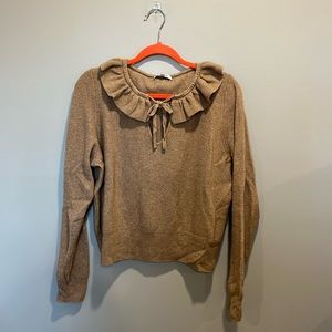 Madewell Ruffle Sweater